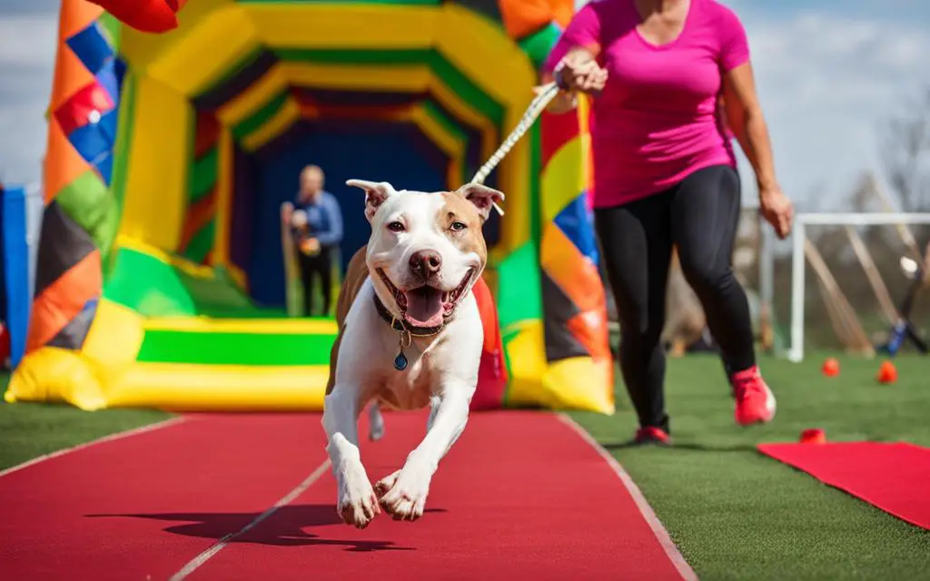 Reward-based training for Pit Bulls